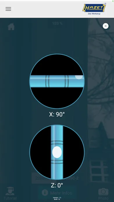 Capturas de pantalla de HAZET APP