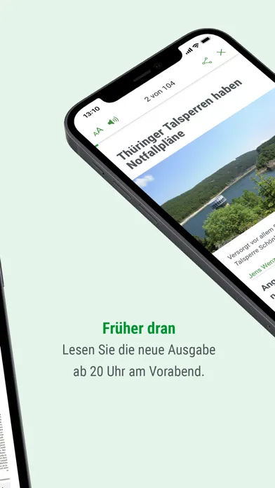 Captures d'écran de inSüdthüringen.de E-Paper
