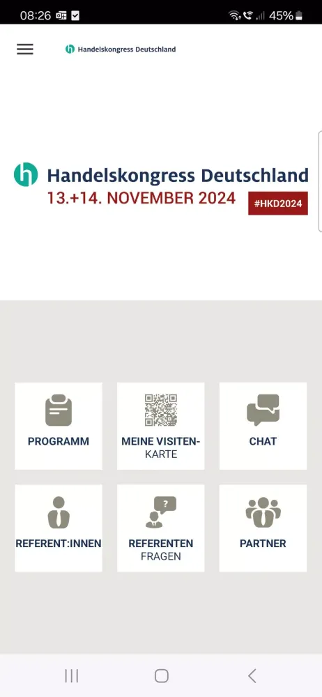 Captures d'écran de Handelskongress Deutschland