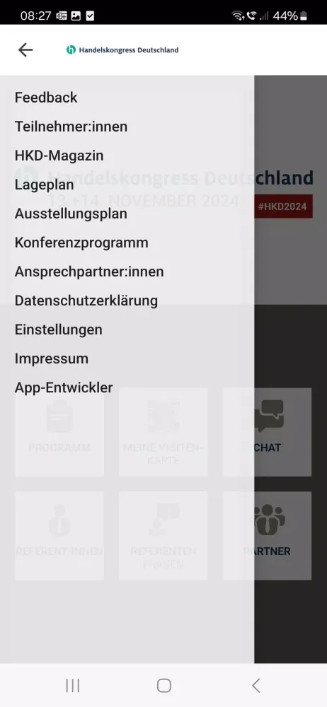 Captures d'écran de Handelskongress Deutschland