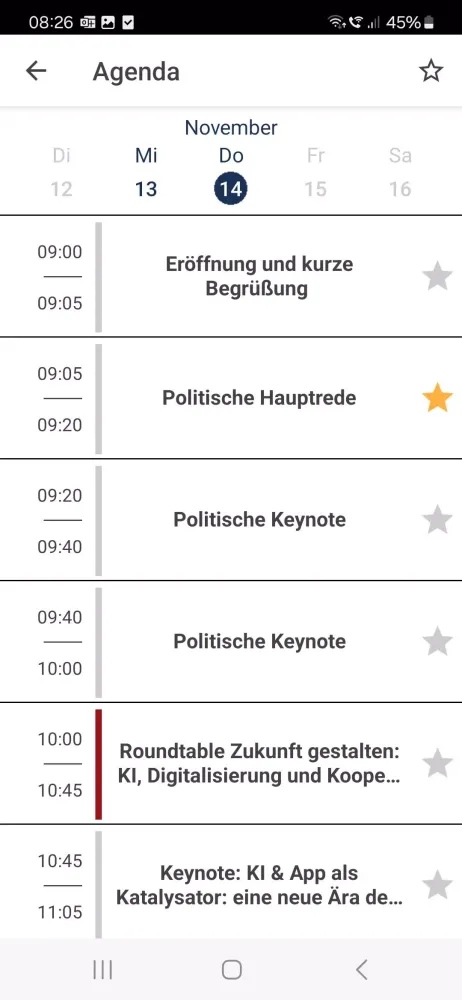 Captures d'écran de Handelskongress Deutschland