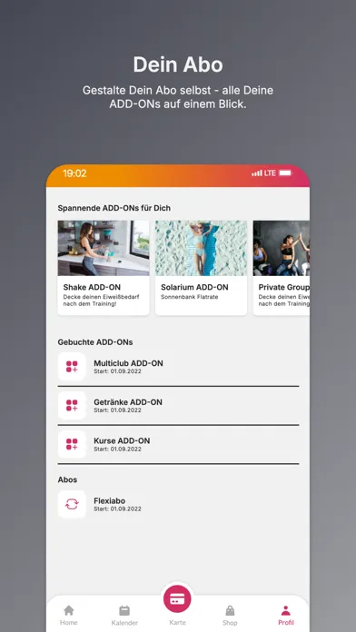 Скриншоты MYGYM Deutschland