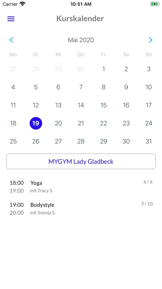 MYGYM Ladies应用截图