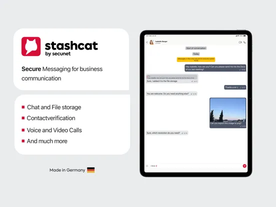 Tangkapan skrin stashcat iPad 