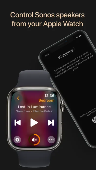 Скриншоты Lyd - Watch Remote for Sonos