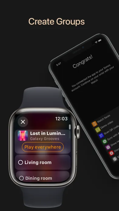 Скриншоты Lyd - Watch Remote for Sonos