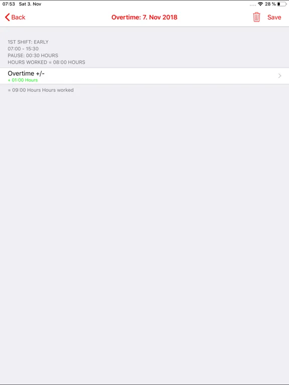 Скриншоты Roster-Calendar Pro iPad 