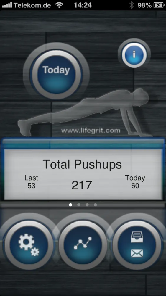 Zrzuty ekranu Pushups 100+
