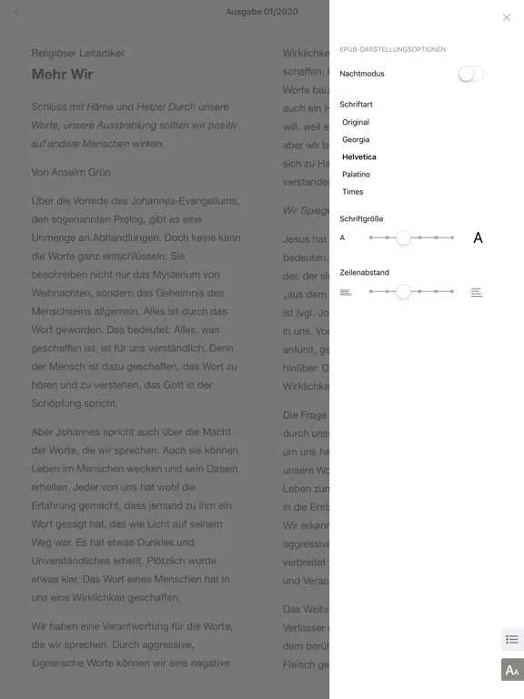 CHRIST IN DER GEGENWART iPad 應用截圖