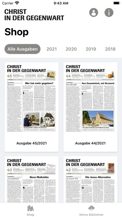 CHRIST IN DER GEGENWART應用截圖