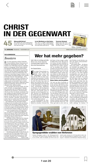 CHRIST IN DER GEGENWART應用截圖