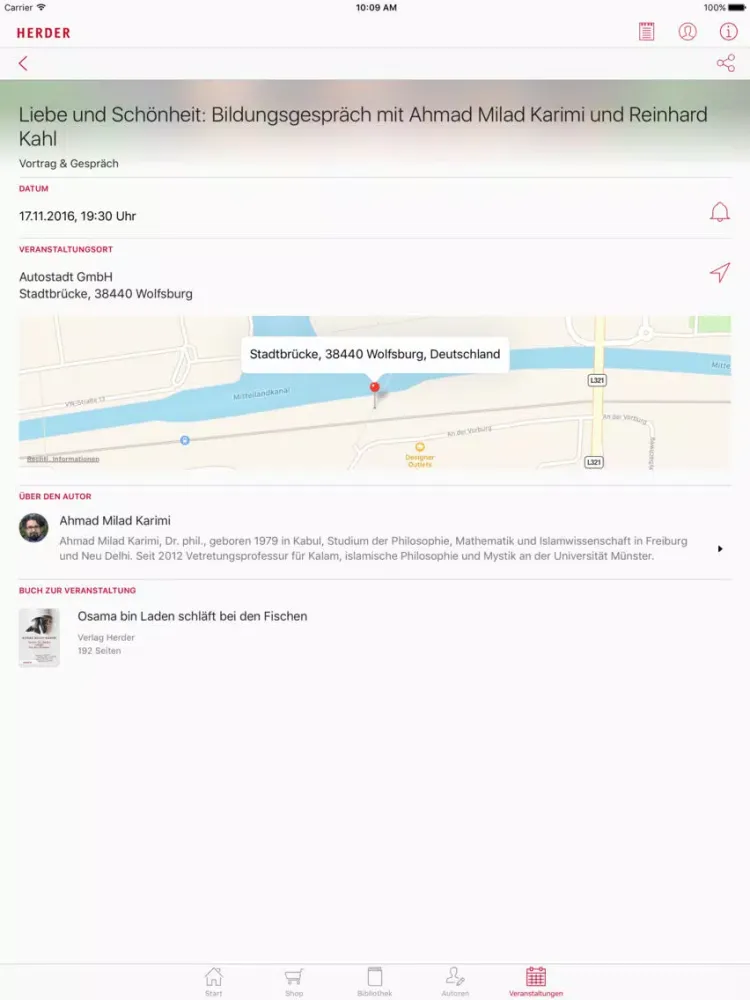 Herder eBooks iPad  Screenshots