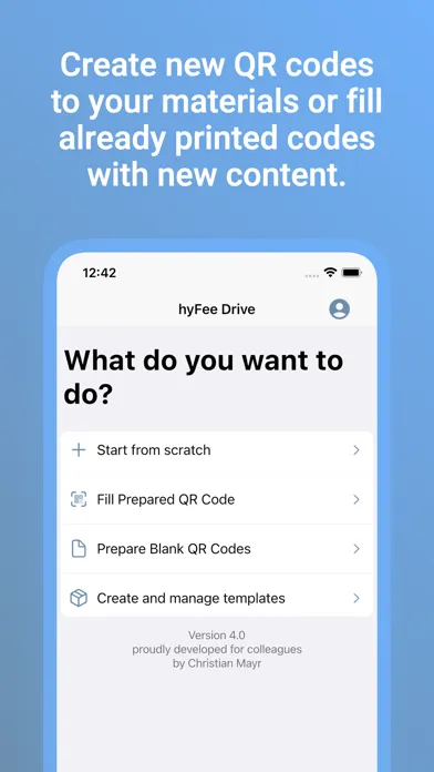Ảnh chụp màn hình của hyFee Drive - Share feedback