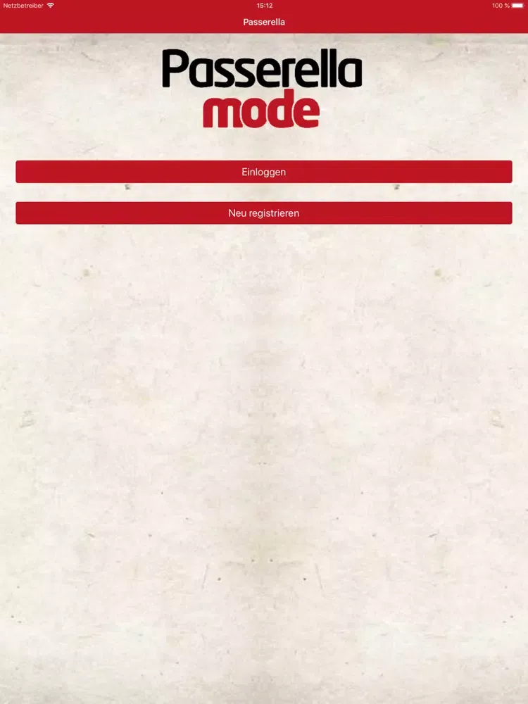 Passerella iPad  스크린샷