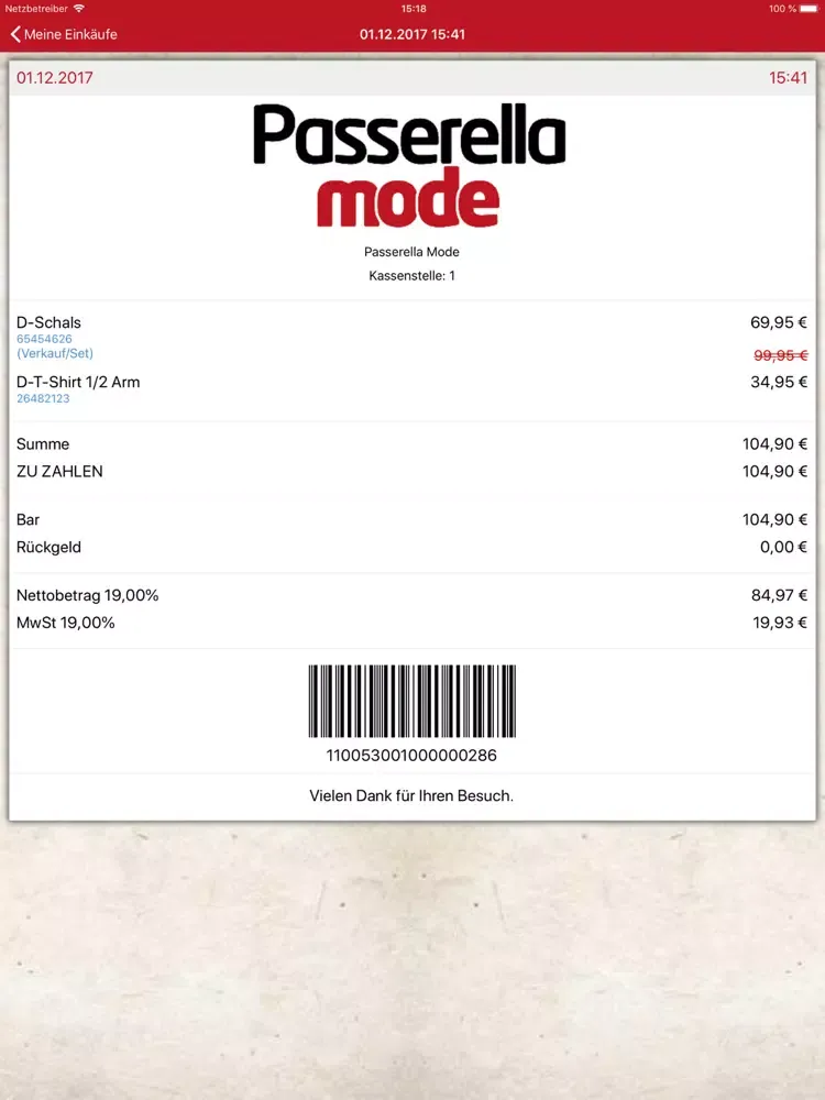 Passerella iPad  스크린샷