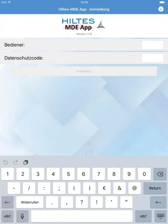 Hiltes-MDE App iPad 应用截图