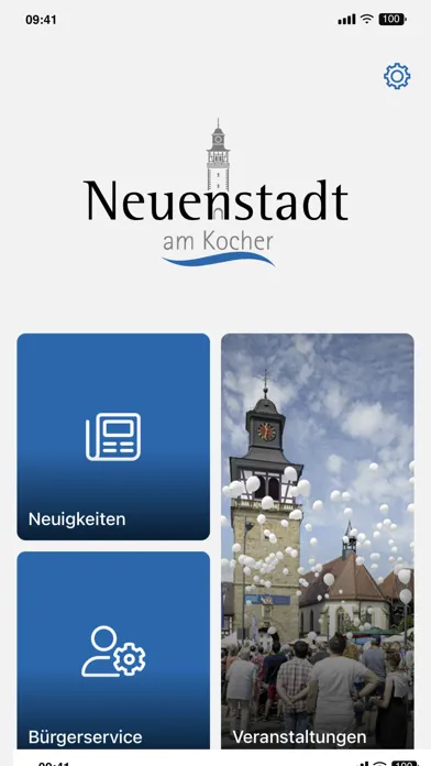Neuenstadt App سکرین شاٹس