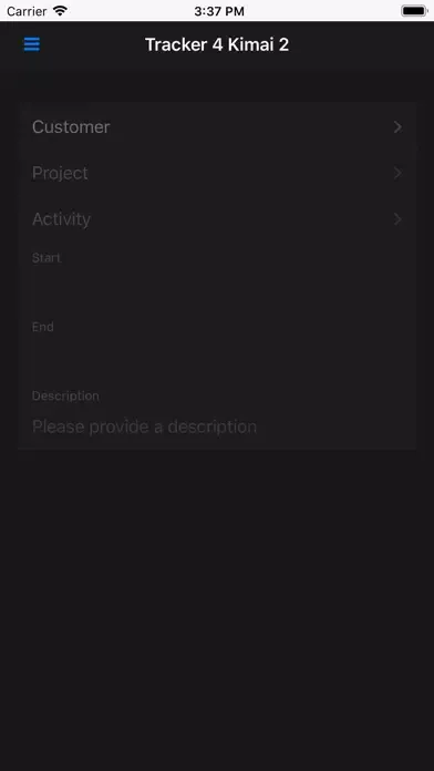 Kimai 2 Offline Time Tracker Screenshots