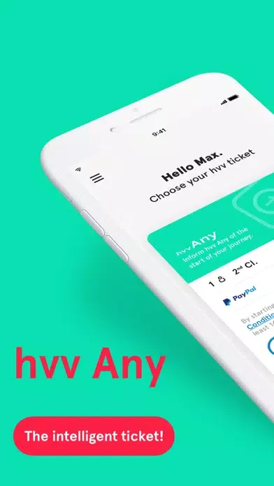 Capturas de pantalla de hvv Any - Check-in and save.