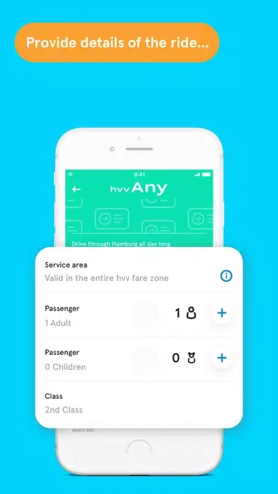 Capturas de pantalla de hvv Any - Check-in and save.