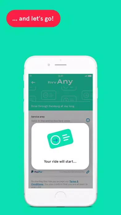 Capturas de pantalla de hvv Any - Check-in and save.