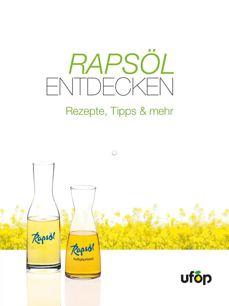 Rapsöl entdecken. Rezepte, Tipps & mehr. iPad  스크린샷