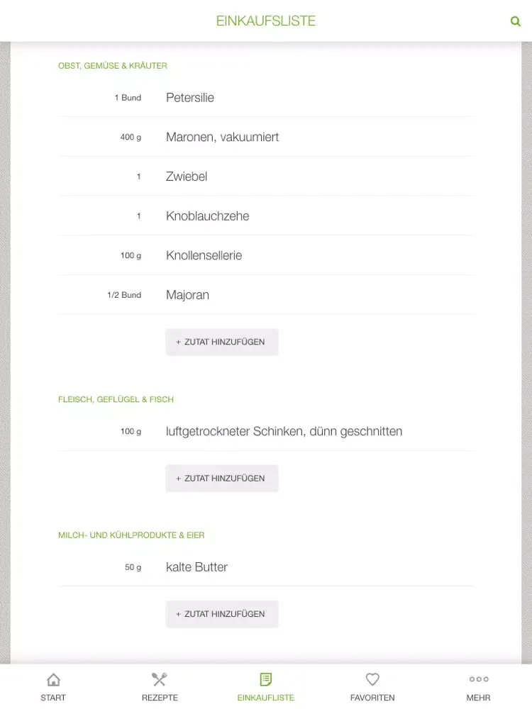 Rapsöl entdecken. Rezepte, Tipps & mehr. iPad  스크린샷