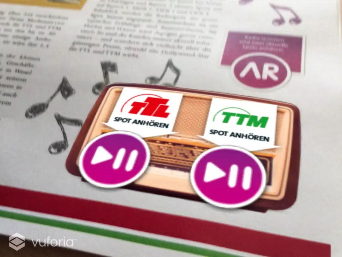 Screenshot di TTL TTM AR - Augmented Reality iPad 