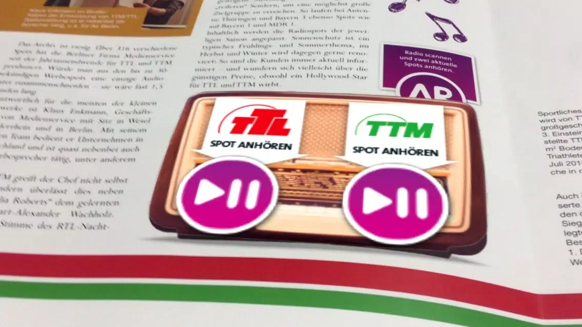 Screenshot di TTL TTM AR - Augmented Reality