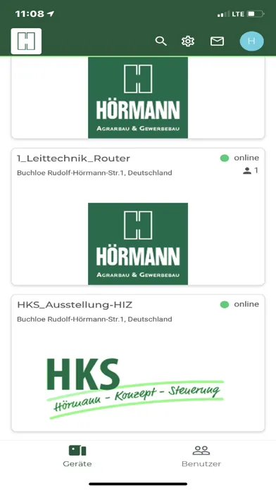 Hörmann Portal سکرین شاٹس