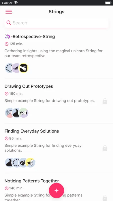 Captures d'écran de Liberating Structures