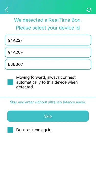 Скриншоты RealTime Audio