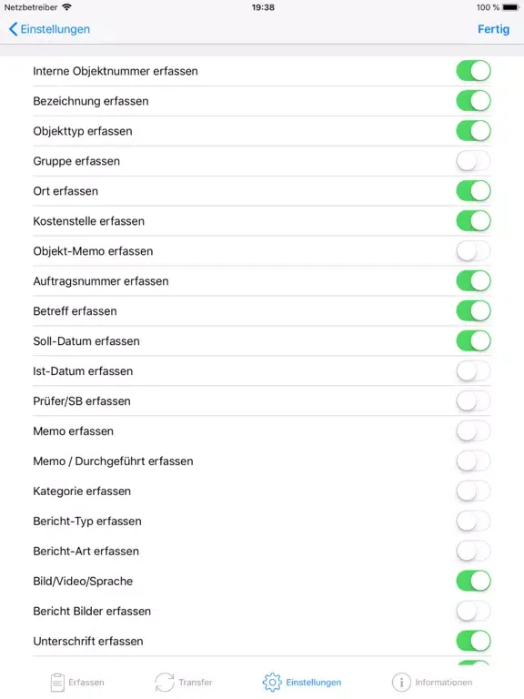 Prüfungen im Arbeitsschutz iPad  Screenshots
