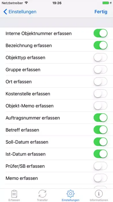 Prüfungen im Arbeitsschutz Screenshots