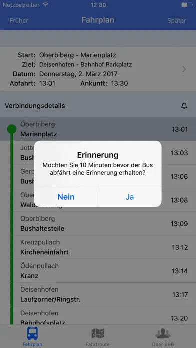 Biberger BürgerBus Ekran Görüntüleri