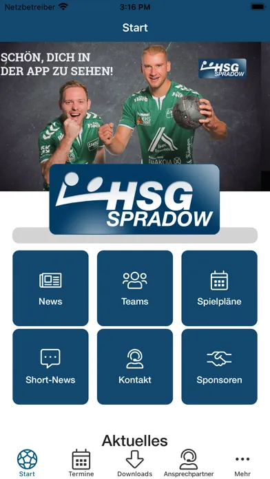 ภาพหน้าจอของ HSG Spradow