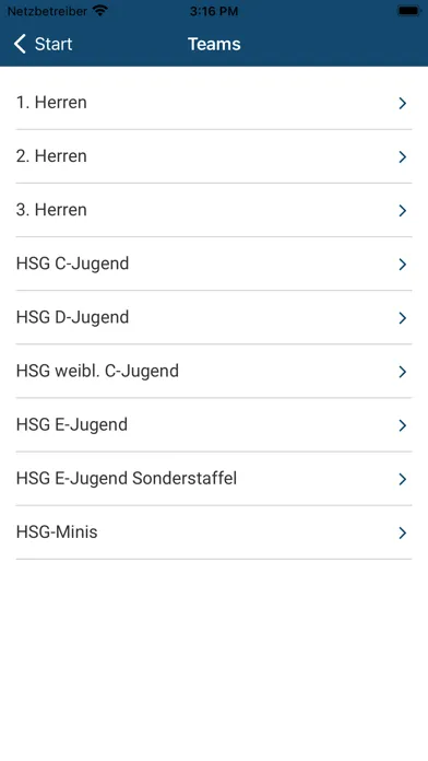 ภาพหน้าจอของ HSG Spradow