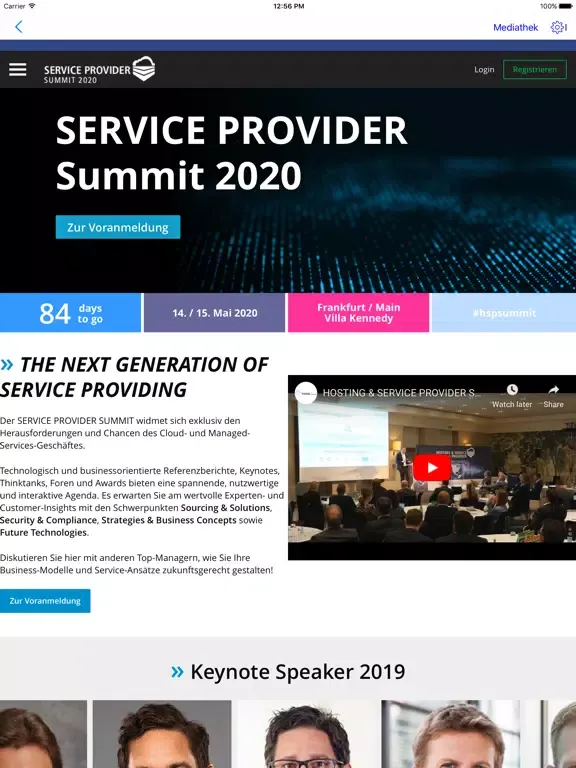 Service Provider Summit iPad  سکرین شاٹس