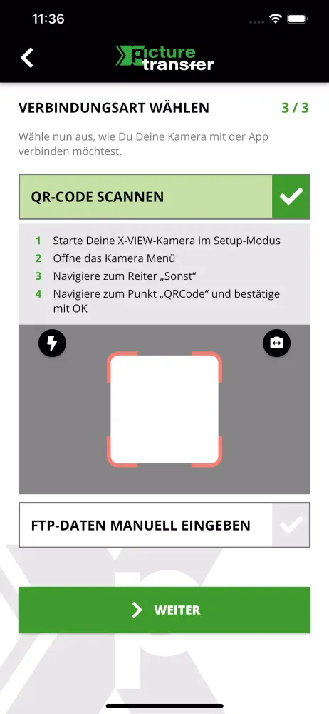 Screenshot di picture transfer Wildkameras