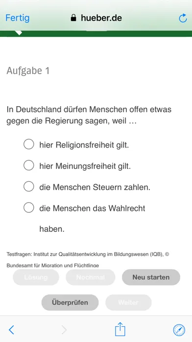 Mein Leben in Deutschland स्क्रीनशॉट