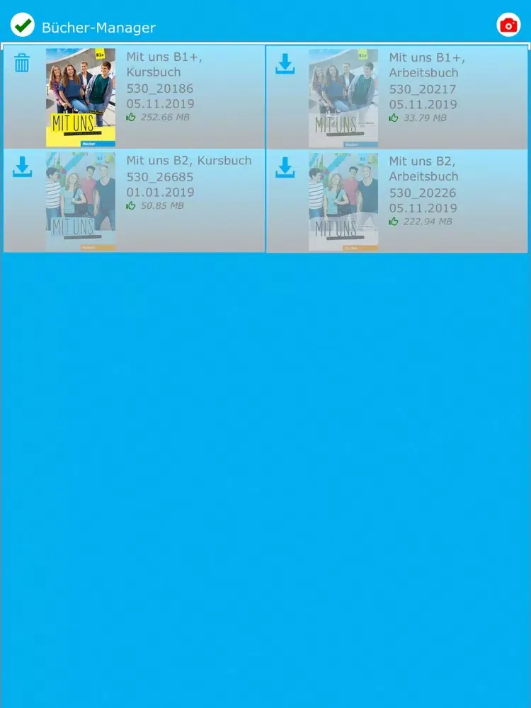 Mit uns iPad Screenshots