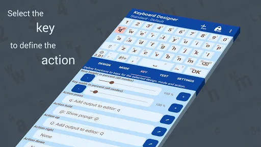 Screenshot di Keyboard Designer: Keyboard
