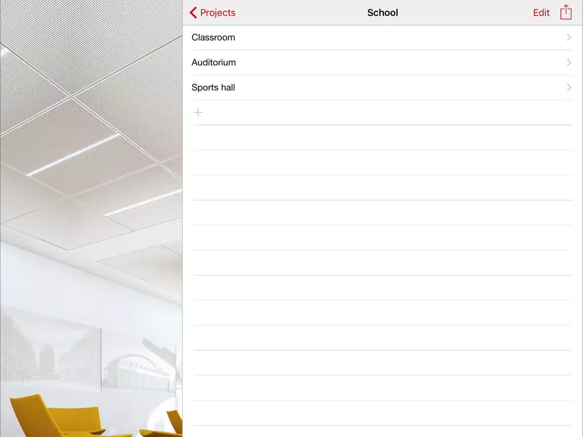 OWA Room Acoustics iPad  Screenshots