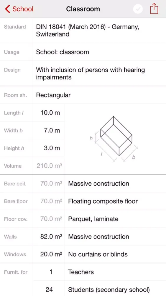 OWA Room Acoustics Screenshots