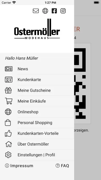 Скриншоты Modehaus Ostermöller Bad Iburg