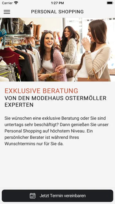 Скриншоты Modehaus Ostermöller Bad Iburg