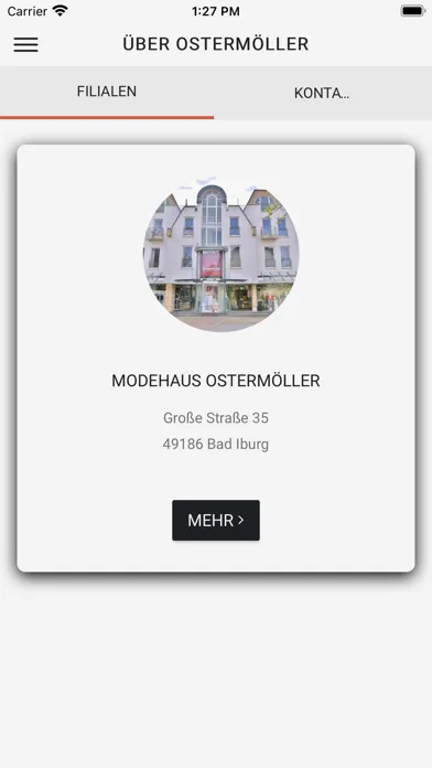 Скриншоты Modehaus Ostermöller Bad Iburg