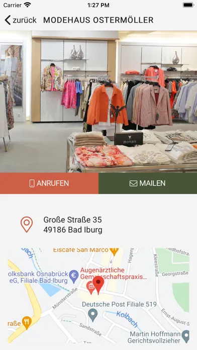 Скриншоты Modehaus Ostermöller Bad Iburg