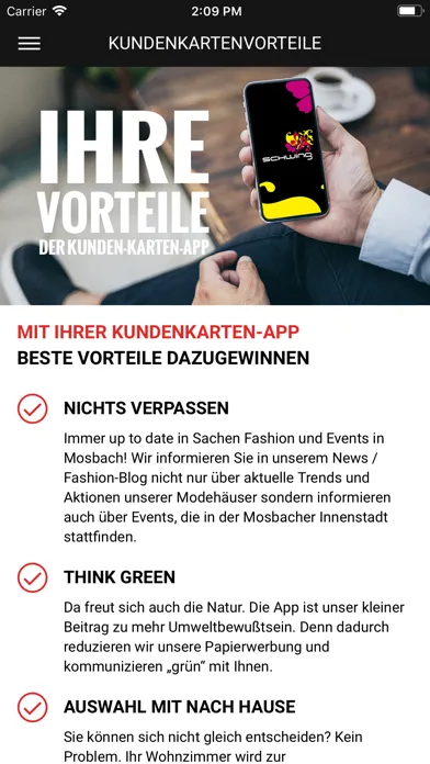 Zrzuty ekranu Schwing Mode Mosbach