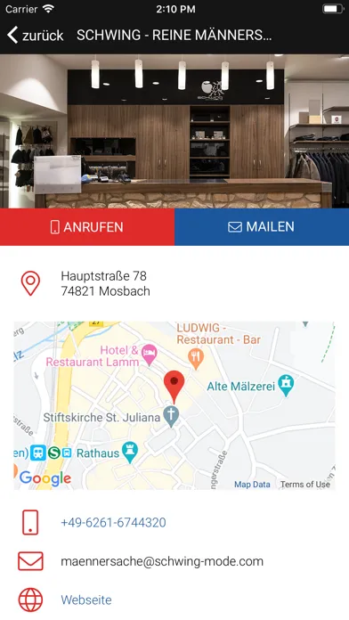 Zrzuty ekranu Schwing Mode Mosbach